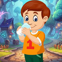 Free online html5 escape games - Milk Kid Escape