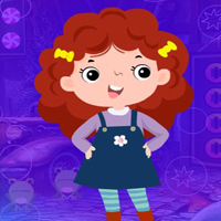 Free online html5 games - G4K Amiable Girl Escape game - Games2rule 