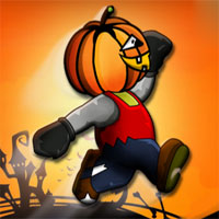 Free online html5 games - Halloween Adventure Run game 