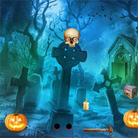 Free online html5 games - Halloween Escape From Panic Place game 
