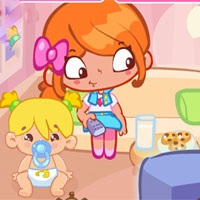 Free online html5 games - Babysitter Slacking 2 game 