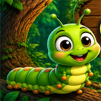 Free online html5 escape games - Twighopper Caterpillar Escape Game