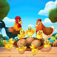 Free online html5 games - BEG Save The Innocent Hen Family game 