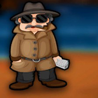 Free online html5 games - G2J Detective Officer Escape game 