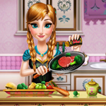Free online html5 games - Anna Real Cooking game - Games2rule 