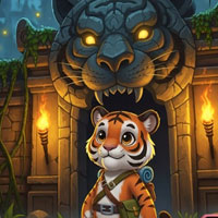 Free online html5 escape games - Tiger Maze Escape