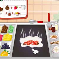 Free online html5 games - Thai Ice Cream Rolls DressupWho game 