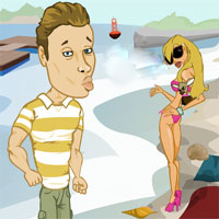 Free online html5 games - Douchebag Beach Club game 
