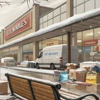 Free online html5 escape games - Big Store Day