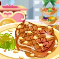 Free online html5 games - Pork Chops With Broccoli Cookingpink game 