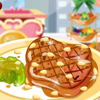 Free online html5 games - Pork Chops With Broccoli Cookingpink game - Games2rule 