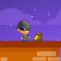 Free online html5 games - Swing Robber game 