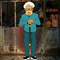 Free online html5 games - Oldman Escape From Construction HTML5 game 