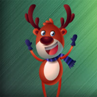 Free online html5 games -  Amgel Reindeer Room Escape  game 