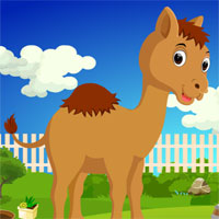 Free online html5 games - G4K Cartoon Camel Rescue game - Games2rule 