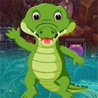 Free online html5 games - Saltwater Crocodile Rescue game 