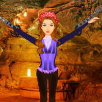 Free online html5 games - Rescue Girl from Wooden Cave game - Games2rule 