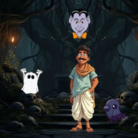 Free online html5 escape games - Grower Trapped Terrifying Devil Land