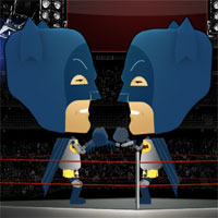 Free online html5 games - Batman Rock Em Sock Em game 