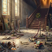 Free online html5 escape games - Haunted Stage
