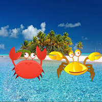Free online html5 games -   Beach Crab Pair Escape HTML5 game 