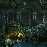 Free online html5 games - 8BGames Backyard Escape game 