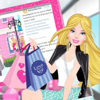 Free online html5 games - Barbie's Instagram Profile game 