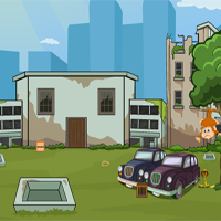 Free online html5 games - Games2Jolly Car Escape From Dilapidated Area game 