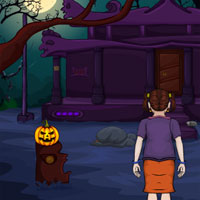 Free online html5 games - Halloween Memorial Hall game 