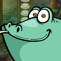 Free online html5 games - G4K Cartoon Chameleon Rescue game 