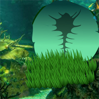 Free online html5 games - Fantasy Underwater Seahorse Escape game 