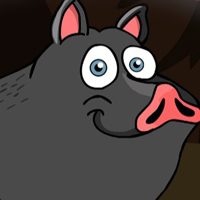 Free online html5 games - G2J Black Pig Escape game - Games2rule 