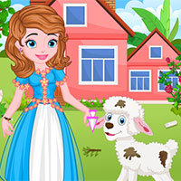 Free online html5 games - Sofia Lamb Caring game 