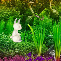 Free online html5 games - Easter Bunny Garden Escape game 