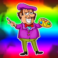 Free online html5 games - G2J Drawing Artist Rescue game - Games2rule 