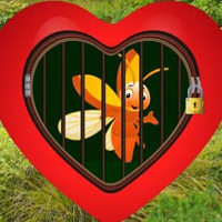 Free online html5 games - Love Golden Bee Escape HTML5 game 