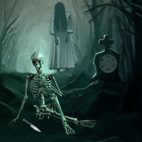 Free online html5 games - Death Forest Escape game 