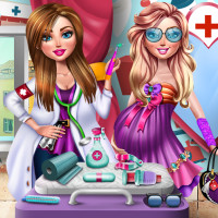 Free online html5 games - Princess Doctor Check Up game 