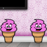 Free online html5 games - 8b Ice Cream Cone Escape Challenge game 