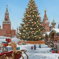 Free online html5 escape games - Red Winter