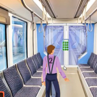 Free online html5 games - G2M  Escape  From the Train game - Games2rule 