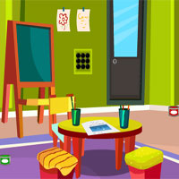 Free online html5 games - Escape From Drawing Room game 
