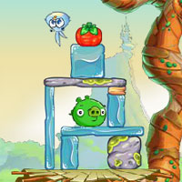 Free online html5 games - Angry Birds Stella game 