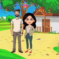 Free online html5 games - Wow Couple Escaped Village Party game - Games2rule 