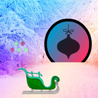 Free online html5 games - Christmas Chariot Forest Escape game 