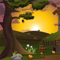 Free online html5 games - Escape The Farm house game 