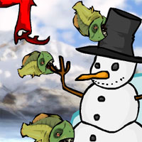 Free online html5 games - Feed Us Xmas Xpansion game 