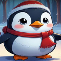 Free online html5 escape games - G4K Cute Xmas Penguin Escape
