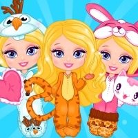 Free online html5 games - Barbie Design My Chibi Onesie game 