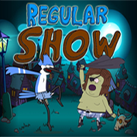 Free online html5 games - Regular Show Night game 